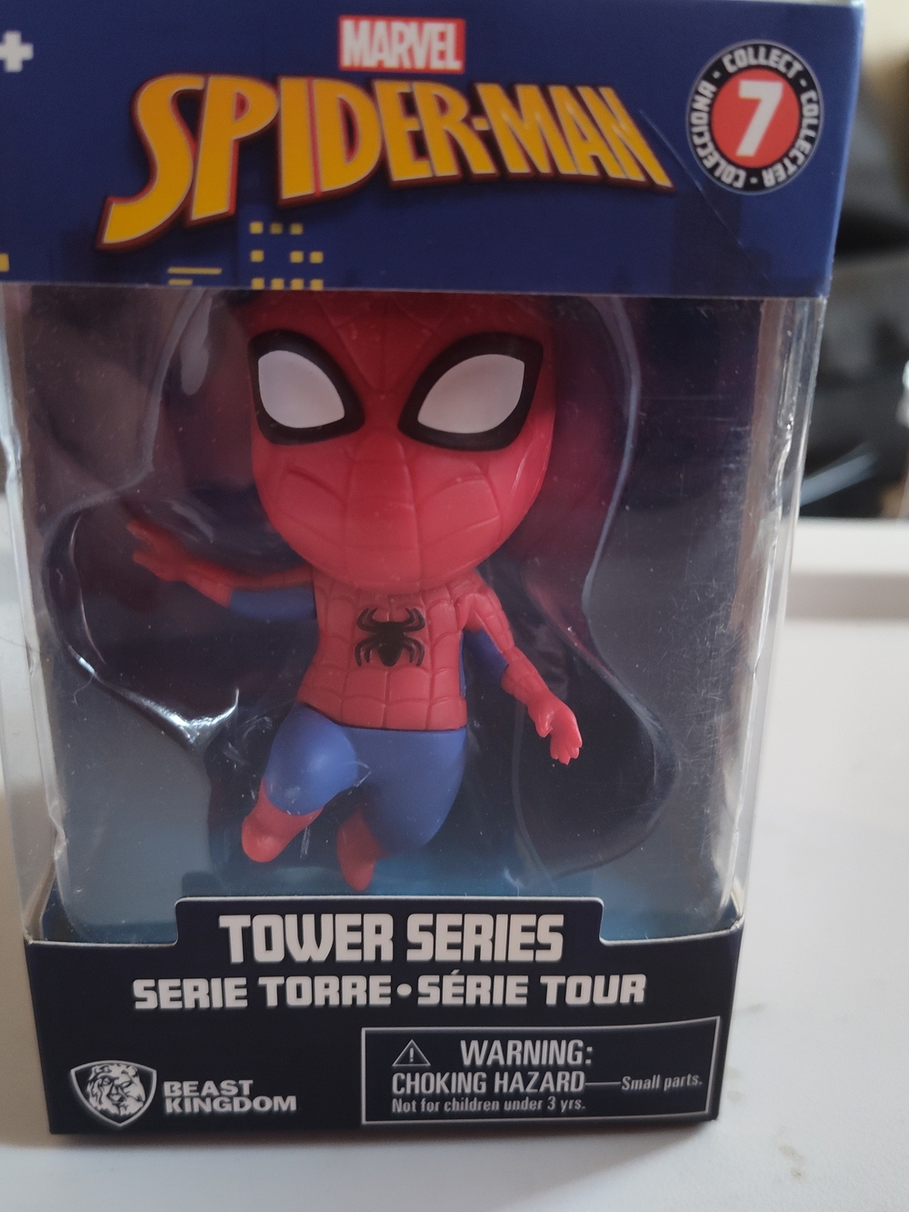 Marvel Spider-Man Tower Series Figure - Red & Blue